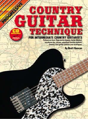 Progressive Country Guitar Technique Bk & CD