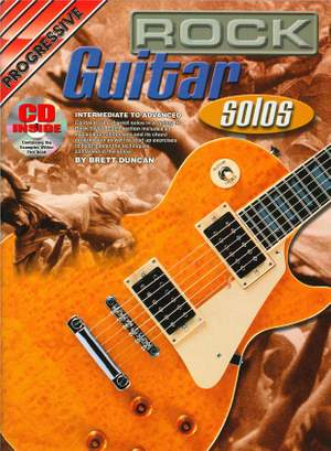 Progressive Rock Guitar Solos Bk & CD