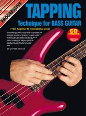 Progressive Tapping Technique Bass Book & CD