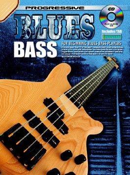 Progressive Blues Bass Richter Book & CD