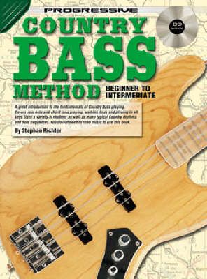 Progressive Country Bass Method Bk & CD