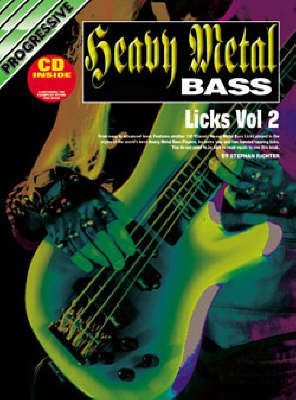 Progressive Heavy Metal Bass Licks 2 Bk & CD