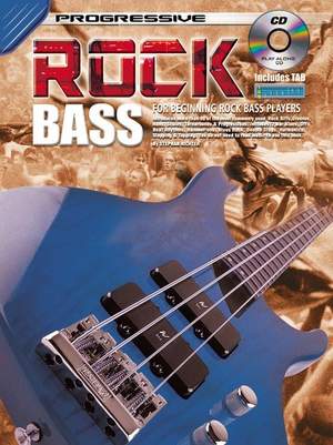 Progressive Rock Bass Bk & CD