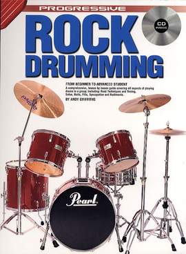 Progressive Rock Drumming Bk & CD Griffiths