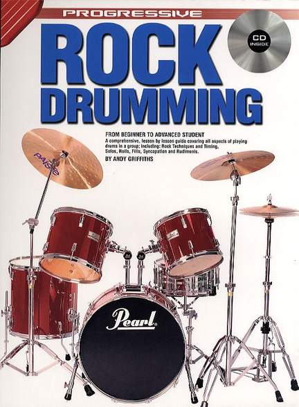 Progressive Rock Drumming Bk & CD Griffiths
