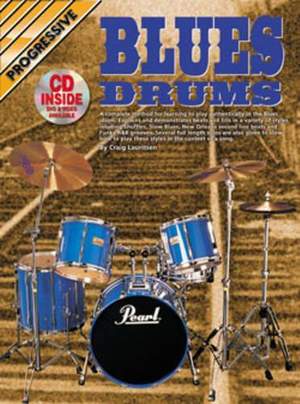 Progressive Blues Drums Bk & CD