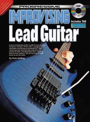 Progressive Improvising Lead Guitar Bk & CD