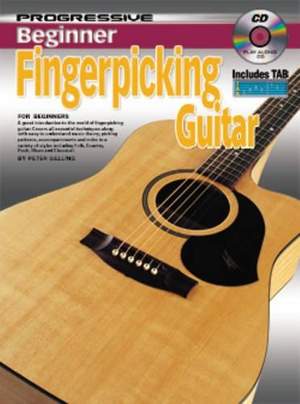 Progressive Beginner Fingerpicking Guitar Bk & CD