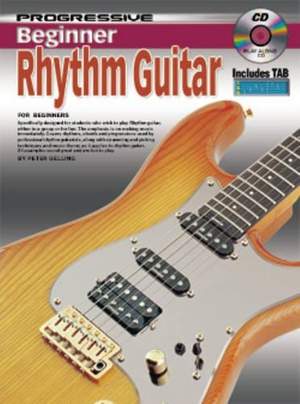 Progressive Beginner Rhythm Guitar Book & CD