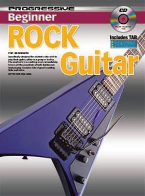 Progressive Beginner Rock Guitar Book & CD