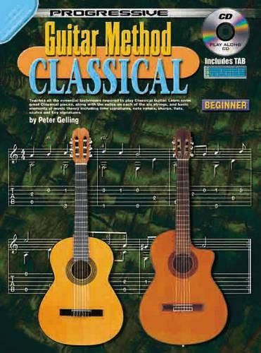 Progressive Guitar Method Classical Bk & CD