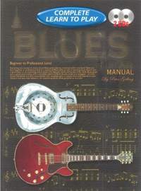 Complete Learn To Play Blues Guitar Manual + CDs