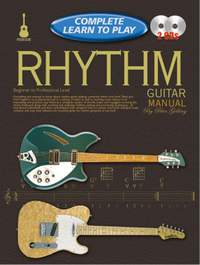Complete Learn To Play Rhythm Guitar Manual + CDs