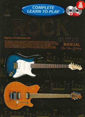Complete Learn To Play Rock Guitar Manual + CDs