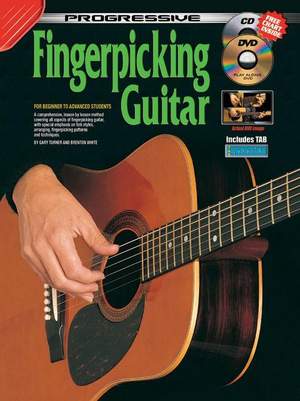 Progressive Fingerpicking Guitar Bk & CD