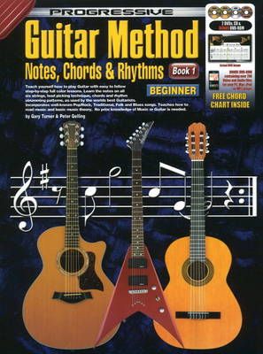 Progressive Guitar Method Bk 1 Notes Chords Rhythm