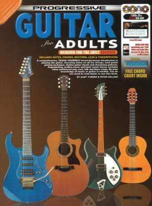 Progressive Guitar For Adults Bk &Multimedia Discs