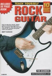 10 Easy Lessons Rock Guitar Book+DVD
