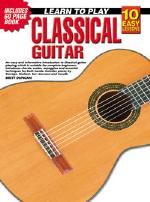 10 Easy Lessons Classical Guitar Book+DVD