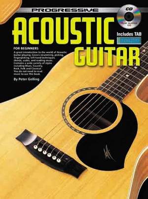 Progressive Acoustic Guitar for Beginners Bk & CD