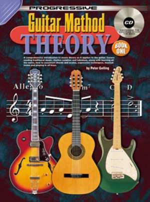 Progressive Guitar Method Theory Book & CD