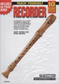 10 Easy Lessons Recorder Book+DVD