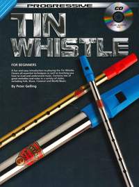 Progressive Tin Whistle for Beginners Book & CD