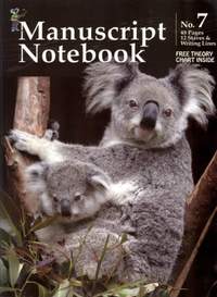 Koala Manuscript No 7 12 Stave 48 Pages Notebook