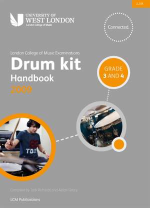 LCM Drum Kit Handbook Grades 3 & 4 Book+CD