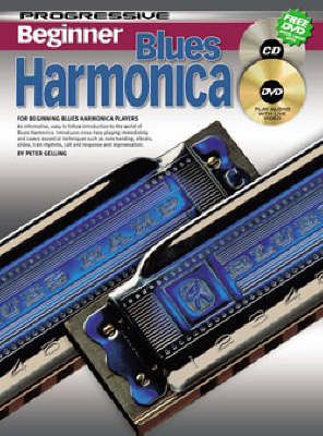 Progressive Beginner Blues Harmonica + Free Dvd