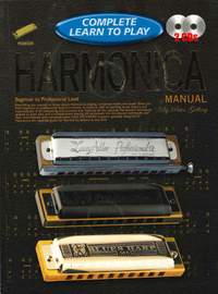 Complete Learn To Play Harmonica Manual + CDs