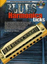Progressive Blues Harmonica Licks Book & CD