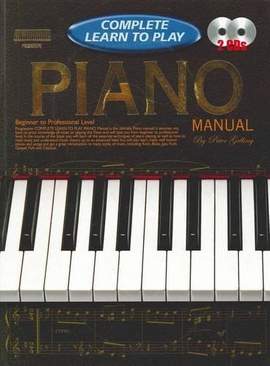 Complete Learn To Play Piano Manual + CDs