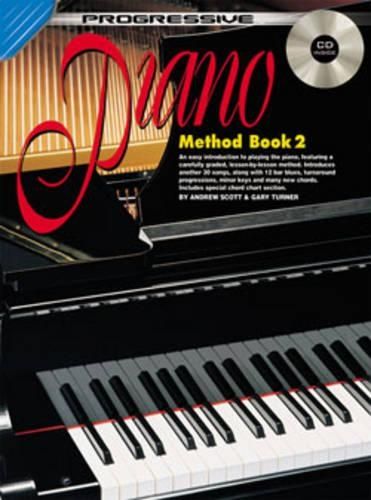 Progressive Piano Method Bk 2 Bk & CD