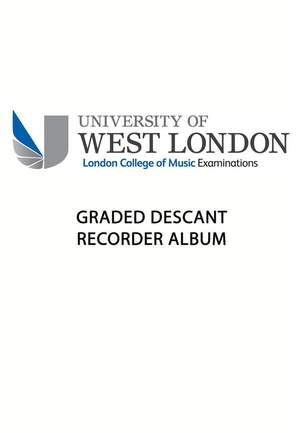 LCM Recorder Graded Descant Album