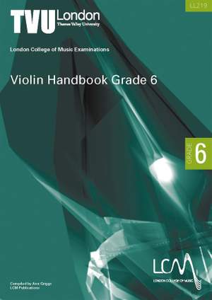LCM Violin Handbook Grade 6
