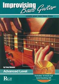 Improvising Bass Guitar Bk 3 Advanced Level Bk/CD