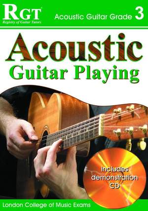 RGT Acoustic Guitar Playing Grade 3 Bk/CD LCM
