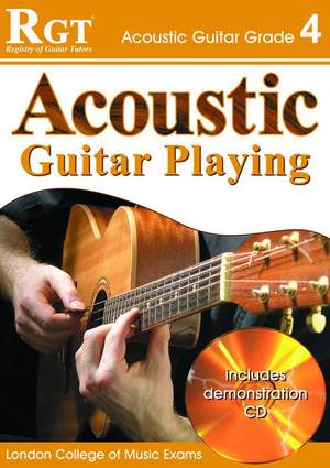 RGT Acoustic Guitar Playing Grade 4 Bk/CD LCM