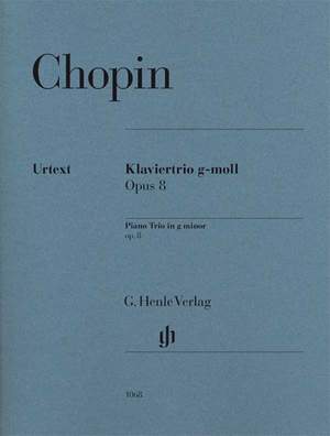 Chopin, F: Klaviertrio G minor op. 8
