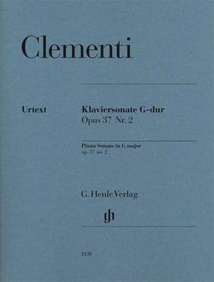 Clementi, M: Klaviersonate G major op. 37/2
