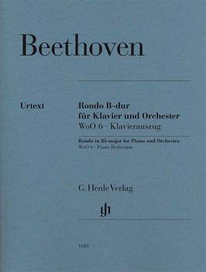 Beethoven, L v: Rondo for Piano and Orchestra