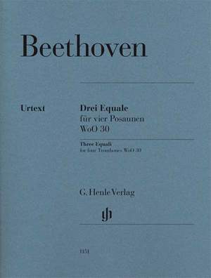 Beethoven, L v: Three Equali for four Trombones