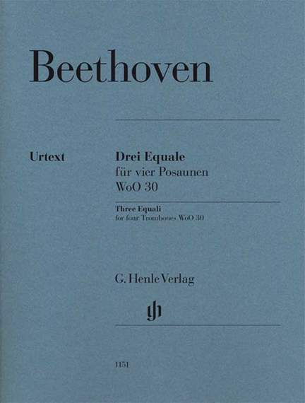 Beethoven: Three Equali for four Trombones