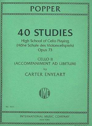 Popper, D: 40 Studies op. 73