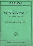 Brahms, J: Sonata No.1 in E minor op.38