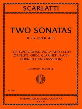 Scarlatti, D: Two Sonatas K.87 & K.455