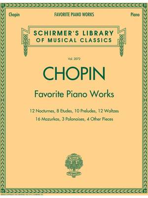 Frédéric Chopin: Favorite Piano Works