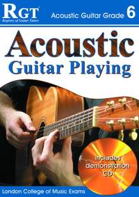 RGT Acoustic Guitar Playing Grade 6 Bk/CD LCM