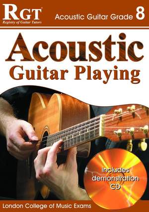 RGT Acoustic Guitar Playing Grade 8 Bk/CD LCM